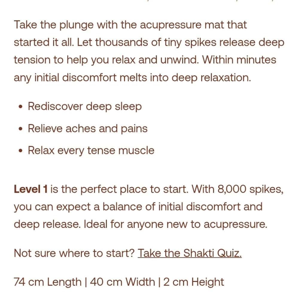 Black Shakti Acupressure Mat - Picture 5 of 6